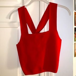 Kendal and Kylie Red Tank Top
